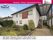 Freistehender Bungalow mit Einliegerwohnung auf traumhaften, weiter bebaubaren Grundstück in guter Lage - Eltville (Rhein)