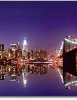 Artland Glasbild New York Skyline, Amerika (1 St), in verschiedenen Größen