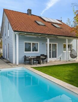 Nordisches Design trifft bayerische Lebensart - exklusives Einfamilienhaus mit Pool nahe München - Aschheim