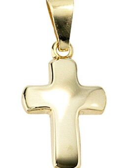 JOBO Kreuzanhänger Anhänger Kreuz, 333 Gold