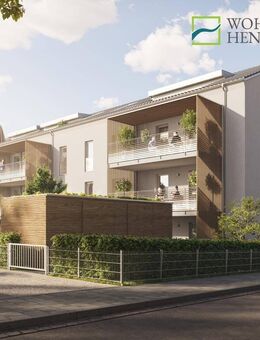 Stilvolle 3-Zi.-Neubauwohnung mit Balkon am Hennigbach in Markt Schwaben - Markt Schwaben
