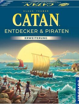 Kosmos Spiel CATAN Entdecker & Piraten, Strategiespiel, Made in Germany