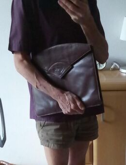 Ledermappe; echtes Leder - Alsdorf Zentrum