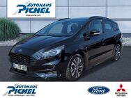 Ford S-Max Hybrid FHEV ST-Line AHK+ACC Navi Leder Memory Sitze LED Kurvenlicht Apple CarPlay - Rochlitz