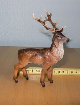 Kunststoff-Hirsch, ca. 15 cm hoch - KEIN SCHLEICH!!! - Düsseldorf