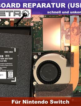 ⭐Nintendo Switch Mainboard Reparatur (z.B. USB-C Ladebuchse,  IC) - Hainichen Zentrum