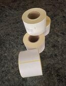 Thermoetiketten Rollen 60x32mm permanent haftend in 8330
