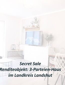 Secret Sale: Renditestarkes Objekt im Landkreis Landshut - 3,12% Rendite mit jährlichem Wachstumspotenzial! - Ergoldsbach