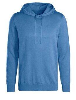 H.I.S Strickpullover mit Kapuze, Regular Fit, Pullover mit Rundhals, Feinstrick, Baumwollmischung
