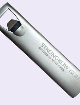 STRONGBOW GOLD Flaschenöffner – Edelstahl – Werbeartikel | Bar | - München Thalkirchen-Obersendling