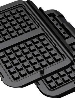 Tefal Waffelplatten XA7308 OptiGrill, Aluminium, (2-St), für 4in1 und 2in1 Modelle, Zubereitung von Belgischen Waffeln