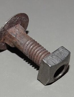 Flachrundschrauben mit Vierkantansatz, mit Mutter DIN 603 M6x20 - Spraitbach