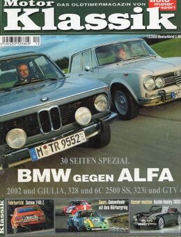 Motor klassik Heft 12/2003 BMW 2002 gegen Alfa Giulia - Spraitbach