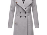 Navahoo Wintermantel Wooly edler Damen Trenchcoat in Wollmantel-Optik