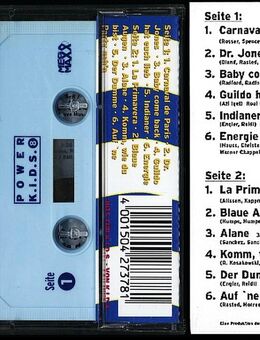 POWER K.I.D.S. 8 Die Heftige, Mega Maxx, Original MC Kiosk Audio - Bautzen