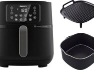 Philips Heißluftfritteuse Airfryer XXL HD9285/96, 7,2 l, 2000 W, mit 7 Voreinstellungen und Warmhaltefunktion, WiFi Konnektivität