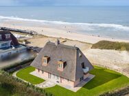 Neubau - Einzelhaus unter Reet direkt hinter dem Kliff mit Meerblick - Wenningstedt-Braderup (Sylt)