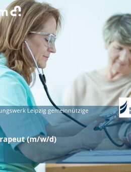 Physiotherapeut (m/w/d) - Leipzig