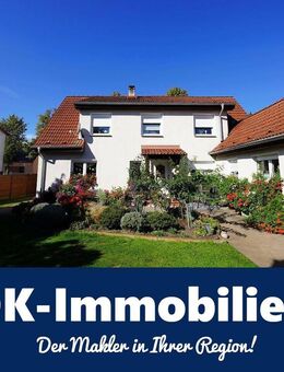 Colbitz - Schön saniertes EFH mit Garage/ Werkstatt beheizte Waschküche auf großen schönem Grundstück - Colbitz