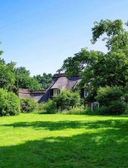 Traumhaftes Reetdach-Anwesen inkl. Bauplatz im Künstlerort Worpswede - Worpswede