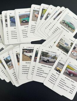 Ford Capri Quartett - originalverpackt - 52 Karten von tollen Capris - Pulheim Zentrum