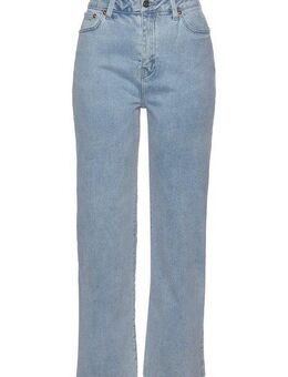 Buffalo Weite Jeans mit leicht ausgefranstem Beinabschluss, Culotte Jeans in 7/8-Länge