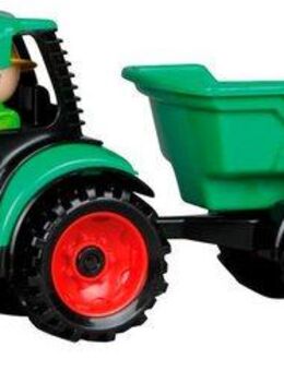 Lena® Spielzeug-Traktor Truckies, mit Anhänger, inklusive Spielfigur, Made in Europe