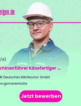 Maschinenführer (m/w/d) Käsefertiger Mozzarella - Georgsmarienhütte