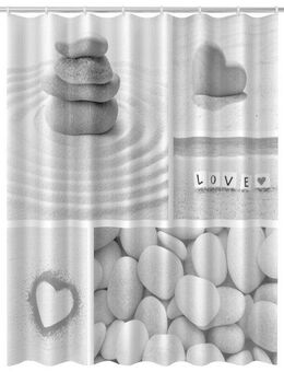 ADOB Duschvorhang Breite 180 cm, Höhe 200 cm