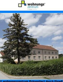 Frisch renovierte 3-Zi.-Wohnung in ruhiger und grüner Lage! - Lichtenberg (Sachsen)