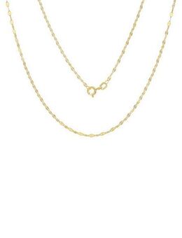 Firetti Kette ohne Anhänger Schmuck Geschenk Gold 750 Halsschmuck Halskette Goldkette Plättchen
