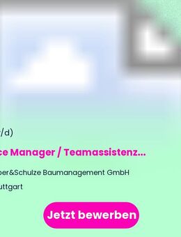 Office Manager / Teamassistenz (m/w/d) - Stuttgart
