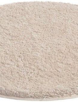 my home Badematte Sanremo, Badvorleger, Badezimmer Teppich, sehr weich, Höhe 30 mm, rutschhemmend beschichtet, fußbodenheizungsgeeignet, schnell trocknend, Polyester, rund, Badteppich, unifarben, rechteckig, rund & als 3-tlg. Set erhältlich