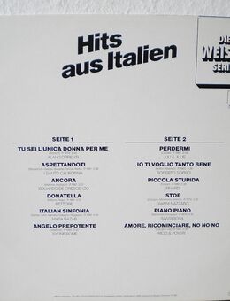 Hits aus Italien-Die Weisse Serie-Vinyl-LP,Ultraphone,1982 - Linnich