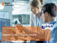 Regulatory Affairs Manager (m/w/d) - Ulm