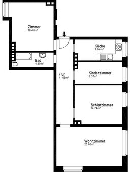 Vierzimmer Eigentumswohnung in bester Lage zum zeitnahen Bezug - Bonn