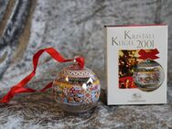 Hutschenreuther Weihnachtskugel / 2001 / Vintage / Kristall Glas Kugel / OVP - Zeuthen