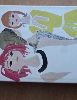 Recht nette Mädchen , 100 Tage mit Christiane , Barbara Hug , Kreuz Verlag Stuttgart - Berlin