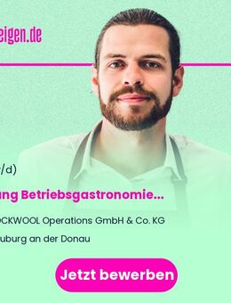 Leitung Betriebsgastronomie (m/w/d) - Neuburg (Donau)