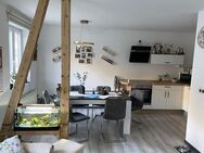 Gepflegtes zu Hause unter der Hallburg - modern angelegte Doppelhaushälfte im zauberhaften Fachwerk - Steinbach-Hallenberg