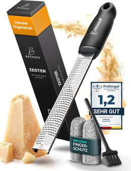 Brendo Premium Zester Reibe Käsereibe Knoblauchreibe - Birkenfeld (Baden-Württemberg)