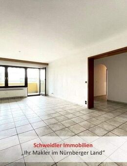 Raumwunder mit Fernblick: 3-Zimmer-Wohnung mit großem Balkon u.v.m. in Stein - Stein (Bayern)