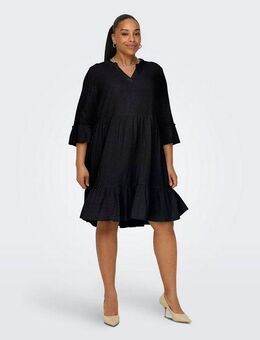 ONLY CARMAKOMA Tunikakleid CARTHYRA LIFE PEPLUM DRESS WVN Sommerkleid