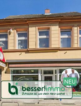 Zentral. Sichtbar. Vielseitig - Wohn- und Geschäftshaus in 1A-Lage! - Kyritz