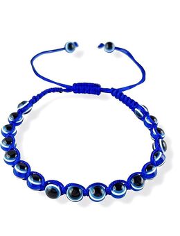 Blaues Armband mit Nazar Boncuk Blaue Auge Perlenoptik Geflochten 8,90 €* - Villingen-Schwenningen