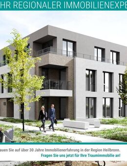 *ERSTBEZUG* Moderne 2-Zimmer Wohnung in Kochernähe mit Wohlfühlfaktor wartet auf Sie! - Oedheim