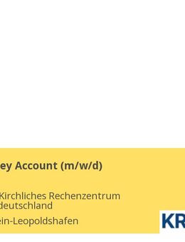Technical Key Account (m/w/d) - Eggenstein-Leopoldshafen