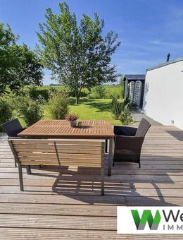 Wohnen, wo andere Urlaub machen - saniertes Einfamilienhaus mit 2.050 m² Grundstück, Sauna und Feldblick - Strübbel