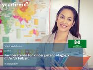 Fachberater/in für Kindergartenpädagogik (m/w/d) Teilzeit - Welzheim