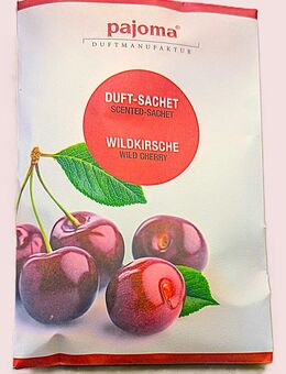 12 x Pajoma Duftsachet / Duftbeutel / Duftsäckchen WILDKIRSCHE .Modern Line ..., - München Schwabing-Freimann